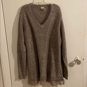 Faded Glory Sequin Sweater